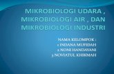 Mikrobiologi udara , air dan indusri