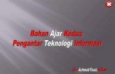 Achmad fauzi   pengantar teknologi informasi kedua 2