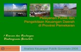 Findings from Gorontalo Public Expenditure Analysis 2008 report
