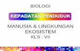 Soal biologi  un 2012 skl no.27 kepadatan penduduk