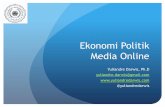 Pp ekonomi politik media online