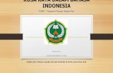 Kosa kata dalam bahasa indonesia Sugeng Iskandar ICP`12 STAIN salatiga