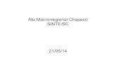 Ato Macrorregional SINTE/SC - Chapecó