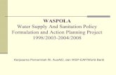 Water Supply and Sanitation Policy Formulation and Action Planning Project (WASPOLA) 1998/2003-2004/2008