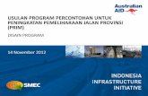 Ind ii   program design document-pilot program prim pp presentation in bahasa 2013 2015 tgl 12 nov 2012