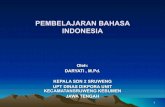 PEMBELAJARAN BAHASA INDONESIA
