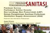 Panduan Survei Partisipasi Sektor Swasta dan Lembaga Non Pemerintah dalam Pengelolaan Sanitasi Perkotaan (Sanitation Supply Assessment)