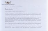 Surat menteri Pendidikan ke Kepala Sekolah ttg Kurikulum 2013