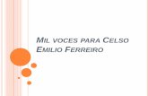 Mil voces para Celso Emilio Ferreiro