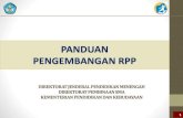 Panduan Pengembangan RPP