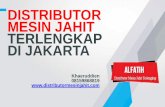 Distributor mesin jahit Terlengkap Di Jakarta,Bogor,Bekasi,Tangerang,Depok