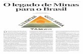 O legado de Minas para o Brasil