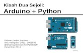 Kisah Dua Sejoli: Arduino & Python