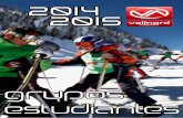 Vallnord esquí para grupos estudiantes 2014-2015