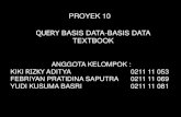 Proyek 10 query basis data basis data textbook