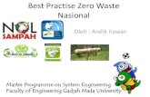 Best practise zero waste nasional