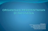 Organisasi Pemerintahan di Indonesia