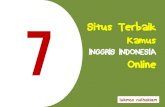 7 Situs Terbaik Kamus Indonesia Inggris Online