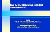 Bab 3 kebijakan ekonomi transportasi by DR Waluyo Sakarsono DEA