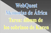 Webquest "Memorias de África" (II). El álbum de los sobrinos de Karen