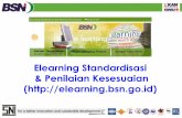 e-Learning Standardisasi dan Penilaian Kesesuaian & Registrasi Diklat Online