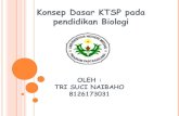 Konsep Dasar KTSP dalam Pendidikan Biologi