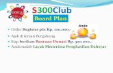 MARKETINGPLAN S300 CLUB INDONESIA