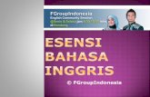 Esensi bahasa inggris (FGroupIndonesia) == English Community Session ==