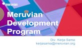 Meruvian Development Program (Education) v1.1