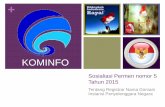 Sosialisasi registrar nama domain instansi penyelenggara negara   permenkominfo 5 th 2015-1