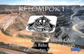 Dampak Lingkungan Akibat Lahan Penambangan Batubara Di Daerah Kalimantan Selatan