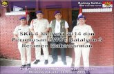 SKB 4 Menteri 2014 dan Perumusan SWOT Batalyon 3 Resimen Mahawarman