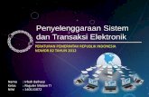 PERATURAN PEMERINTAH REPUBLIK INDONESIA NOMOR 82 TAHUN 2012 - Penyelenggaraan Sistem dan Transaksi Elektronik