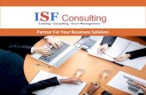 Company Profile & Training Program ISF consulting 2015
