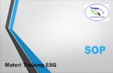 Materi Training ESQ-SOP