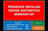Prosedur Instalasi Server Softswitch Berbasis SIP