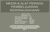 Media & Alat Peraga Pembelajaran Bisnis "Kewirausahaan"
