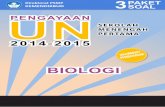 Soal Pengayaan UN Biologi 2015