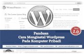 Install wordpress