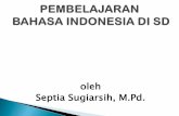 Pembelarajaran  bahasa indonesia si pgsd