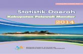 Statistik daerah kabupaten polewali mandar 2014
