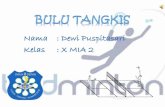 PowerPoint BuluTangkis / Badminton
