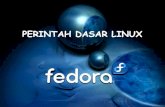 Perintah Dasar Linux Fedora