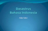 Dasavirus Bahasa Indonesia - Adjat Sakri