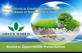 Presentasi Bisnis Green World