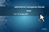 Administrasi manajemen rs