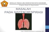Masalah pada sistem respirasi
