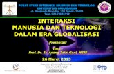 Interaksi Manusia dan Teknologi dalam Era Globalisasi