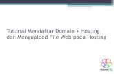 Tutorial mendaftar domain + hosting dan mengupload file