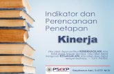 Indikator dan Perencanaan Penetapan Kinerja Prov Kalimantan Barat 121214